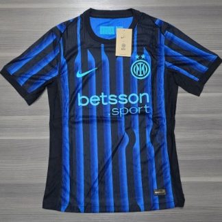 INTER TITULAR VERSION JUGADOR 2025 TALLES(S/M/XXL)