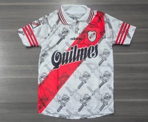 CAMISETA RIVER QUILMES BLANCA RETRO (S/M/L/XL/XXL)