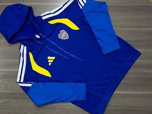 BUZO BOCA JUNIORS CAPUCHA TALLE (M/L/XL/XXL)