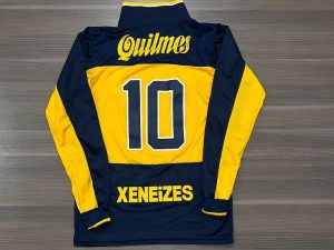 CAMISETA BOCA JUNIORS RETRO N10 MANGA LARGA TALLE S
