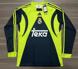 CAMISETA MANGA LARGA REAL MADRID VERDE TALLE (S/M/L/XXL)