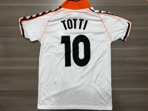 CAMISETA ROMA SUPLENTE TOTTI RETRO (TALLE S/L)