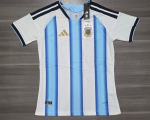 AFA TITULAR 2026 VERSION JUGADOR SIN PARCHE DE CAMPEON TALLES(M/L/XXL)