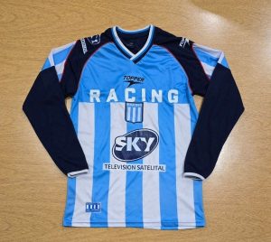 RACING RETRO MANGA LARGA TALLE S