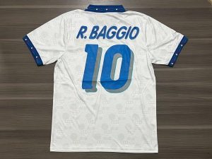 CAMISETA ITALIA SUPLENTE RETRO BAGGIO N10 TALLE (S/M/L/XXL)