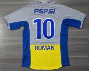 CAMISETA BOCA ROMAN GRIS QUILMES RETRO (M/L/XL/XXL)