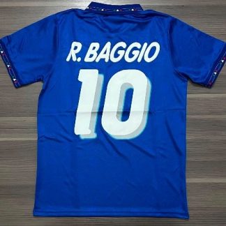 CAMISETA ITALIA TITULAR RETRO BAGGIO N10 TALLE (S/M/L/XXL)