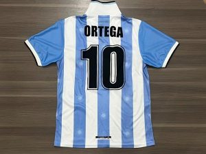 CAMISETA ARGENTINA TITULAR ORTEGA RETRO TALLE M
