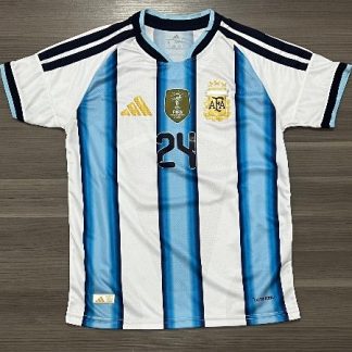 CAMISETA ARGENTINA TITULAR FERNÁNDEZ N24 TALLE (S/ L/ XL/ XXL)