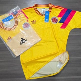 COLOMBIA TITULAR RETRO MUNDIAL 90 TALLES(S/M/L)