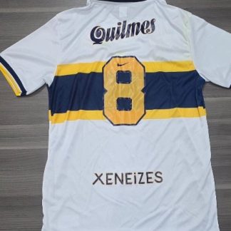 CAMISETA BOCA JUNIORS BLANCA RETRO TALLE M