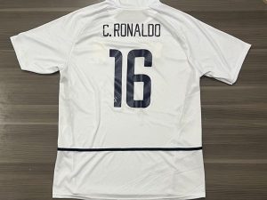 CAMISETA PORTUGAL SUPLENTE RETRO RONALDO N16 TALLE XL