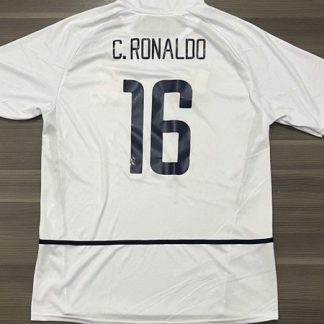 CAMISETA PORTUGAL SUPLENTE RETRO RONALDO N16 TALLE XL