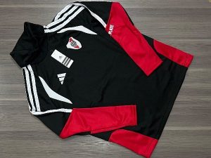 BUZO RIVER PLATE TÉRMICO NEGRO TALLE (S/XL)