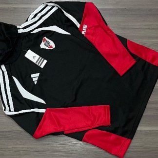 BUZO RIVER PLATE TÉRMICO NEGRO TALLE (S/XL)