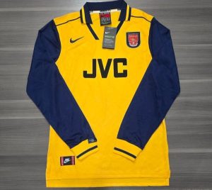 ARSENAL SUPLENTE RETRO MANGA LARGA 1996 TALLES(M/L/XXL)