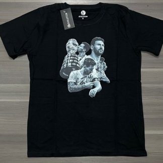 REMERA ARGENTINA MESSI NEGRA TALLE (M/XL)