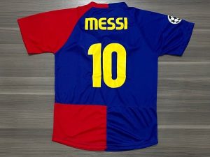 CAMISETA BARCELONA TITULAR RETRO MESSI N10 TALLE S/XL