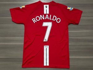 CAMISETA MANCHESTER UNITED RETRO RONALDO N7 TALLE M/ XL/ XXL