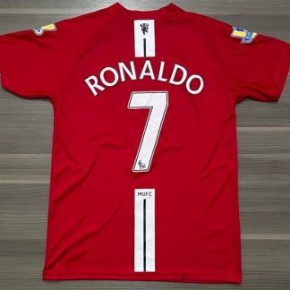 CAMISETA MANCHESTER UNITED RETRO RONALDO N7 TALLE M/ XL/ XXL