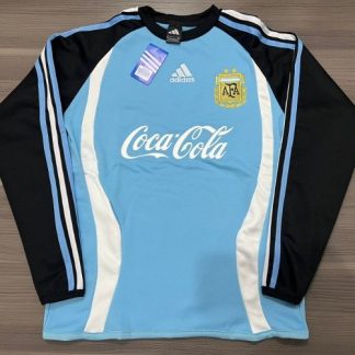 BUZO AFA CELESTE COCA COLA TALLES(M/L)