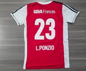 CAMISETA RIVER PONZIO BBVA FRANCES ROJA Talle (M/L)