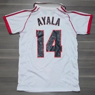 CAMISETA MILÁN BLANCA RETRO AYALA TALLE M