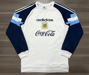 BUZO AFA BLANCO COCA COLA TALLES(XXXL)