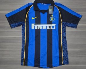 INTER RETRO TITULAR 2001 RECOBA 20 TALLES(M/L/XL/XXL)