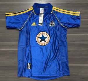 CAMISETA NEWCASTLE RETRO AZUL TALLE (S/M/L/XL/XXL)