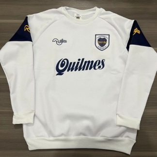 BUZO RETRO BOCA BLANCO TALLES(S/ M/L/XL/XXL)