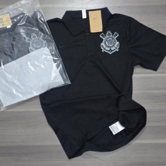 CHOMBA CORINTHIANS ALL BLACK TALLES(S/M)
