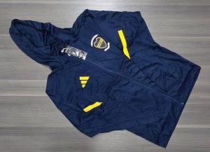 CAMPERA BOCA AZUL CON CAPUCHA 2025 TALLES(S/ M/ L/ XL)