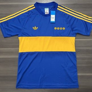 CAMISETA BOCA RETRO AZUL TALLE (S)