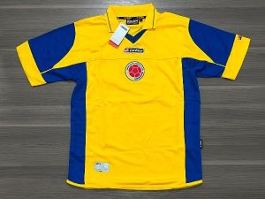 CAMISETA COLOMBIA TITULAR RETRO TALLE (M/L/XL/XXL)