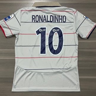 CAMISETA BARCELONA SUPLENTE RONALDINHO TALLE XL