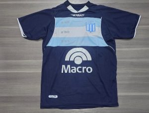CAMISETA RACING AZUL RETRO TALLE S