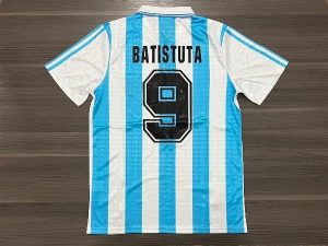CAMISETA ARGENTINA TITULAR RETRO BATISTUTA TALLE (S/M)