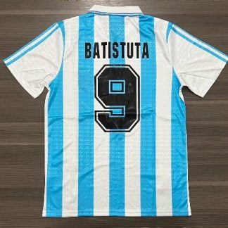 CAMISETA ARGENTINA TITULAR RETRO BATISTUTA TALLE (S/M)