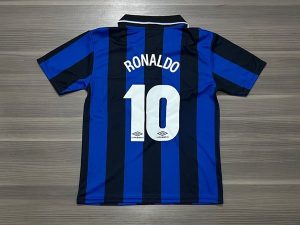 CAMISETA INTER MILÁN RETRO RONALDO N9 TALLE S