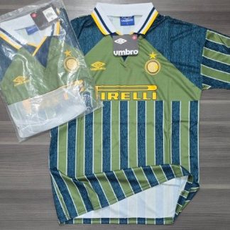 INTER RETRO SUPLENTE 1995 TALLES(M/ L/ XL/ XXL)