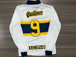 CAMISETA BOCA JUNIORS SUPLENTE N9 TALLE M