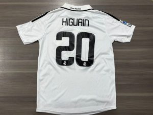 CAMISETA REAL MADRID TITULAR HIGUAIN (TALLE L) RETRO