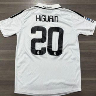 CAMISETA REAL MADRID TITULAR HIGUAIN (TALLE L) RETRO