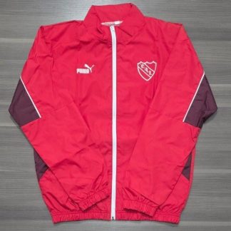 CAMPERA ROMPEVIENTOS INDEPENDIENTE ROJA 2025 TALLES(M/L/XL)