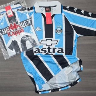 GREMIO RETRO TITULAR 2000 RONALDINHO 10 TALLES(M/L/XL/XXL)