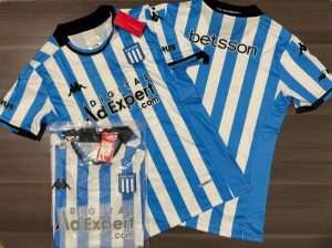 RACING 2024 TITULAR VERSION JUGADOR  TALLES(XXL)