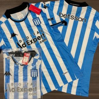 RACING 2024 TITULAR VERSION JUGADOR  TALLES(XXL)