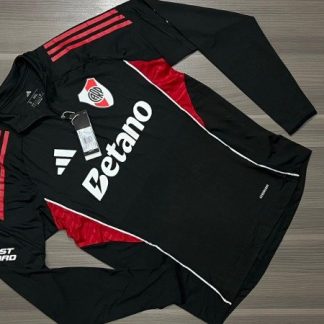 BUZO MEDIO CIERRE RIVER VERSION JUGADOR TALLES(S/ M/ L/ XL)