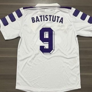 CAMISETA FIORENTINA TITULAR RETRO BATISTUTA N9 TALLE XL